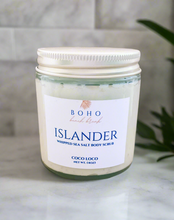 Load image into Gallery viewer, Islander whipped sea salt body scrub