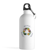 Load image into Gallery viewer, Recycle Reduce Reuse Water Bottle