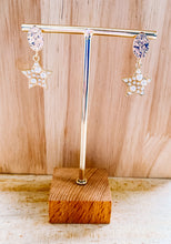 Load image into Gallery viewer, Scarlet gold &amp; pearl earrings
